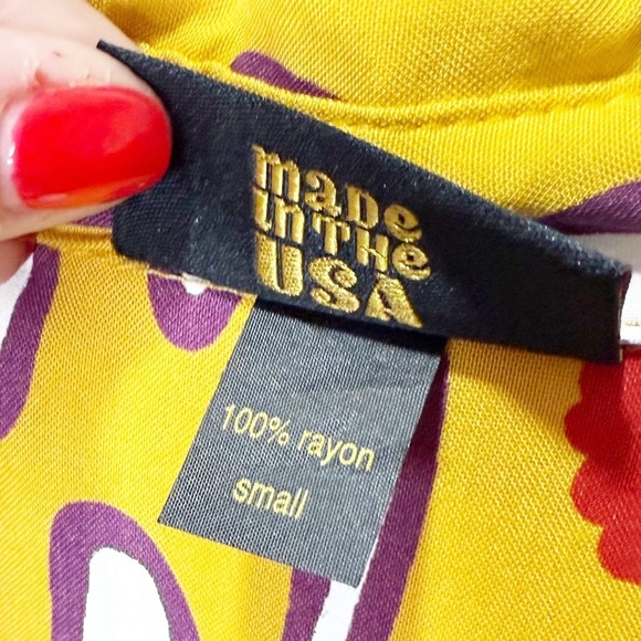 Nooworks Raspberry Print Joyce Shirt - Picture 8 of 8